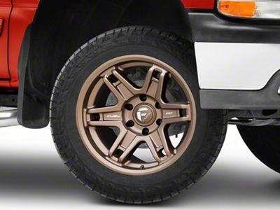 Fuel Wheels Slayer Matte Bronze 6-Lug Wheel; 20x9; 1mm Offset (99-06 Silverado 1500)