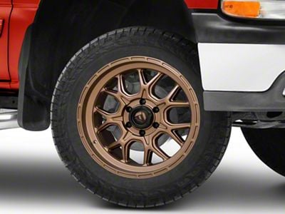 Fuel Wheels Tech Matte Bronze 6-Lug Wheel; 20x10; -18mm Offset (99-06 Silverado 1500)