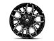 Fuel Wheels Twitch Gloss Black Milled 6-Lug Wheel; 20x9; 1mm Offset (99-06 Silverado 1500)