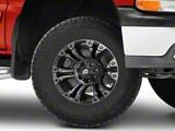 Fuel Wheels Vapor Matte Black Double Dark Tint 6-Lug Wheel; 17x9; -12mm Offset (99-06 Silverado 1500)