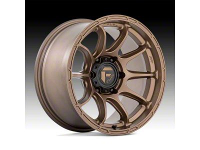 Fuel Wheels Variant Matte Bronze 6-Lug Wheel; 20x9; 1mm Offset (99-06 Silverado 1500)
