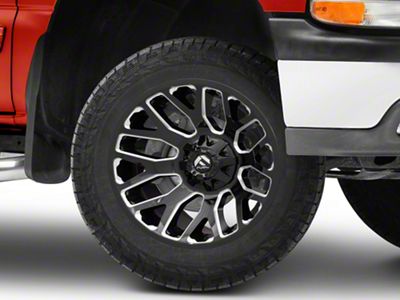 Fuel Wheels Warrior Gloss Black Milled 6-Lug Wheel; 20x10; -18mm Offset (99-06 Silverado 1500)