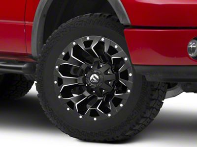 Fuel Wheels Assault Satin Black Milled 6-Lug Wheel; 20x10; -22mm Offset (04-08 F-150)