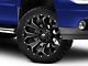 Fuel Wheels Assault Matte Black Milled 6-Lug Wheel; 24x11; -24mm Offset (07-13 Sierra 1500)