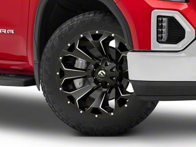 Fuel Wheels Assault Matte Black Milled 6-Lug Wheel; 24x11; -24mm Offset (19-24 Sierra 1500)