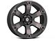 Fuel Wheels Beast Matte Black Machined 6-Lug Wheel; 20x10; -18mm Offset (04-08 F-150)