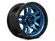 Fuel Wheels Ammo Gloss Blue with Black Bead Ring 6-Lug Wheel; 17x9; -12mm Offset (23-25 Canyon)