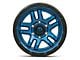 Fuel Wheels Ammo Gloss Blue with Black Bead Ring 6-Lug Wheel; 17x9; -12mm Offset (23-25 Canyon)