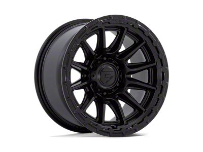 Fuel Wheels Baller Matte Black Double Dark Tint 6-Lug Wheel; 20x9.5; 30mm Offset (23-25 Canyon)