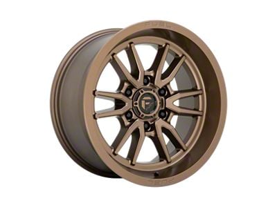 Fuel Wheels Clash Bronze 6-Lug Wheel; 17x9; 1mm Offset (23-25 Canyon)