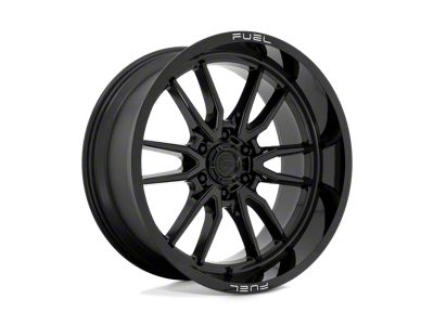 Fuel Wheels Clash Gloss Black 6-Lug Wheel; 22x10; -18mm Offset (23-25 Canyon)