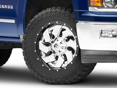 Fuel Wheels Cleaver Chrome 6-Lug Wheel; 20x9; 1mm Offset (23-24 Canyon)