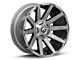 Fuel Wheels Contra Platinum Brushed Gunmetal with Tinted Clear 6-Lug Wheel; 20x10; -19mm Offset (23-25 Canyon)