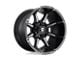 Fuel Wheels Coupler Matte Black Double Dark Tint 6-Lug Wheel; 20x10; -18mm Offset (23-25 Canyon)