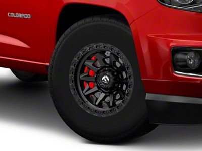 Fuel Wheels Covert Matte Black 6-Lug Wheel; 17x8.5; 14mm Offset (15-22 Canyon)