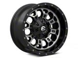 Fuel Wheels Crush Gloss Machined Double Dark Tint 6-Lug Wheel; 18x9; 1mm Offset (23-25 Canyon)