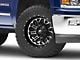 Fuel Wheels Crush Matte Black Machined 6-Lug Wheel; 20x9; 1mm Offset (23-25 Canyon)