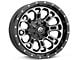 Fuel Wheels Crush Matte Black Machined 6-Lug Wheel; 20x9; 1mm Offset (23-25 Canyon)