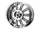 Fuel Wheels Cyclone Matte Machined Double Dark Tint 6-Lug Wheel; 20x10; -18mm Offset (23-25 Canyon)