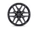 Fuel Wheels Flux Gloss Black Brushed Face with Gray Tint 6-Lug Wheel; 20x9; 20mm Offset (15-22 Canyon)