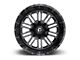 Fuel Wheels Hardline Gloss Black Milled 6-Lug Wheel; 18x9; -12mm Offset (23-25 Canyon)