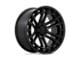 Fuel Wheels Heater Matte Black 6-Lug Wheel; 22x10; -13mm Offset (23-25 Canyon)