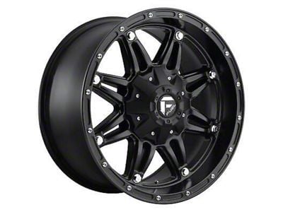 Fuel Wheels Hostage Matte Black 6-Lug Wheel; 20x9; 1mm Offset (23-25 Canyon)