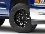 Fuel Wheels Krank Matte Black Milled 6-Lug Wheel; 20x10; -24mm Offset (23-24 Canyon)