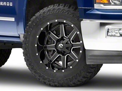 Fuel Wheels Maverick Gloss Black Milled 6-Lug Wheel; 20x10; -24mm Offset (23-25 Canyon)