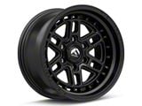 Fuel Wheels Nitro Matte Black 6-Lug Wheel; 17x9; -12mm Offset (23-25 Canyon)