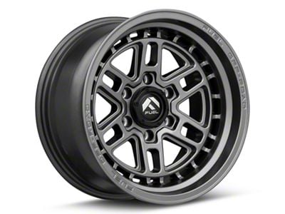 Fuel Wheels Nitro Matte Gunmetal 6-Lug Wheel; 17x9; 1mm Offset (23-25 Canyon)