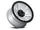 Fuel Wheels Outrun Machined with Gloss Black Lip 6-Lug Wheel; 17x8.5; -10mm Offset (23-25 Canyon)