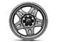 Fuel Wheels Oxide Matte Gunmetal 6-Lug Wheel; 18x9; 1mm Offset (23-25 Canyon)