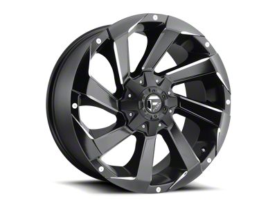 Fuel Wheels Razor Matte Black Milled 6-Lug Wheel; 18x9; 20mm Offset (23-25 Canyon)