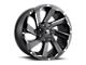 Fuel Wheels Razor Matte Black Milled 6-Lug Wheel; 20x9; 20mm Offset (23-24 Canyon)