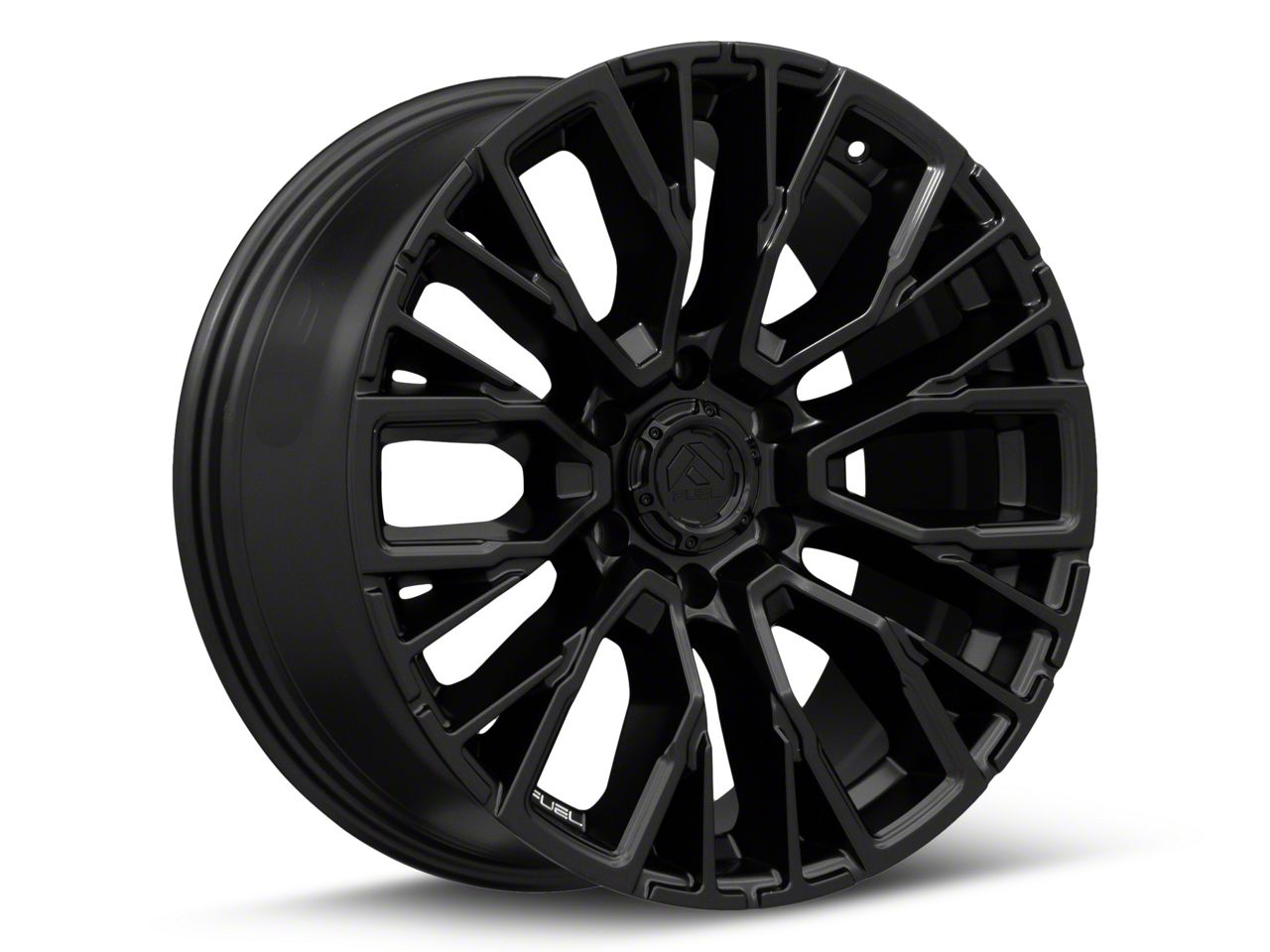 Fuel Wheels Canyon Rebar Blackout 6-Lug Wheel; 17x9; 1mm Offset ...