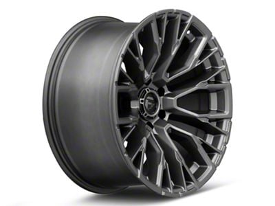 Fuel Wheels Rebar Matte Gunmetal 6-Lug Wheel; 17x9; 1mm Offset (23-25 Canyon)