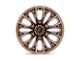 Fuel Wheels Rebar Platinum Bronze Milled 6-Lug Wheel; 17x9; 1mm Offset (15-22 Canyon)