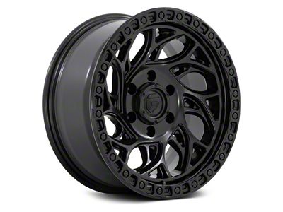 Fuel Wheels Runner OR Blackout 6-Lug Wheel; 17x9; -12mm Offset (23-25 Canyon)