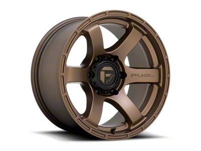 Fuel Wheels Rush Matte Bronze 6-Lug Wheel; 17x9; 1mm Offset (23-25 Canyon)