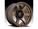 Fuel Wheels Rush Matte Bronze 6-Lug Wheel; 18x9; -12mm Offset (23-25 Canyon)