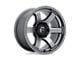 Fuel Wheels Rush Matte Gunmetal 6-Lug Wheel; 18x9; 20mm Offset (15-22 Canyon)