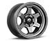 Fuel Wheels Shok Matte Gunmetal 6-Lug Wheel; 17x9; 1mm Offset (23-25 Canyon)