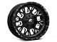 Fuel Wheels Stroke Gloss Black Milled 6-Lug Wheel; 18x9; 1mm Offset (23-25 Canyon)