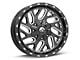 Fuel Wheels Triton Gloss Black Milled 6-Lug Wheel; 18x9; 1mm Offset (23-25 Canyon)