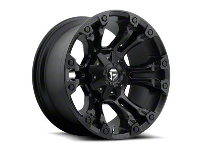 Fuel Wheels Vapor Matte Black 6-Lug Wheel; 17x10; -18mm Offset (23-24 Canyon)