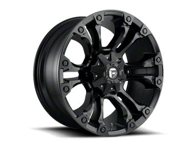 Fuel Wheels Vapor Matte Black 6-Lug Wheel; 18x8; 35mm Offset (23-25 Canyon)