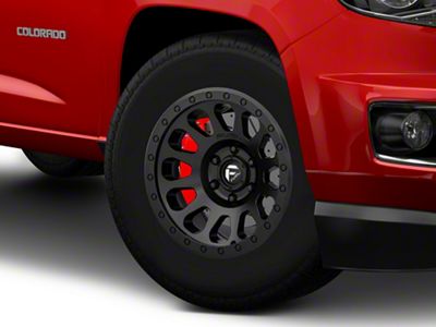 Fuel Wheels Vector Matte Black 6-Lug Wheel; 18x9; 20mm Offset (15-22 Canyon)