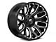 Fuel Wheels Warrior Gloss Black Milled 6-Lug Wheel; 20x10; -18mm Offset (23-25 Canyon)