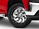 Fuel Wheels Cleaver Chrome with Gloss Black 6-Lug Wheel; 22x10; -13mm Offset (19-24 Silverado 1500)